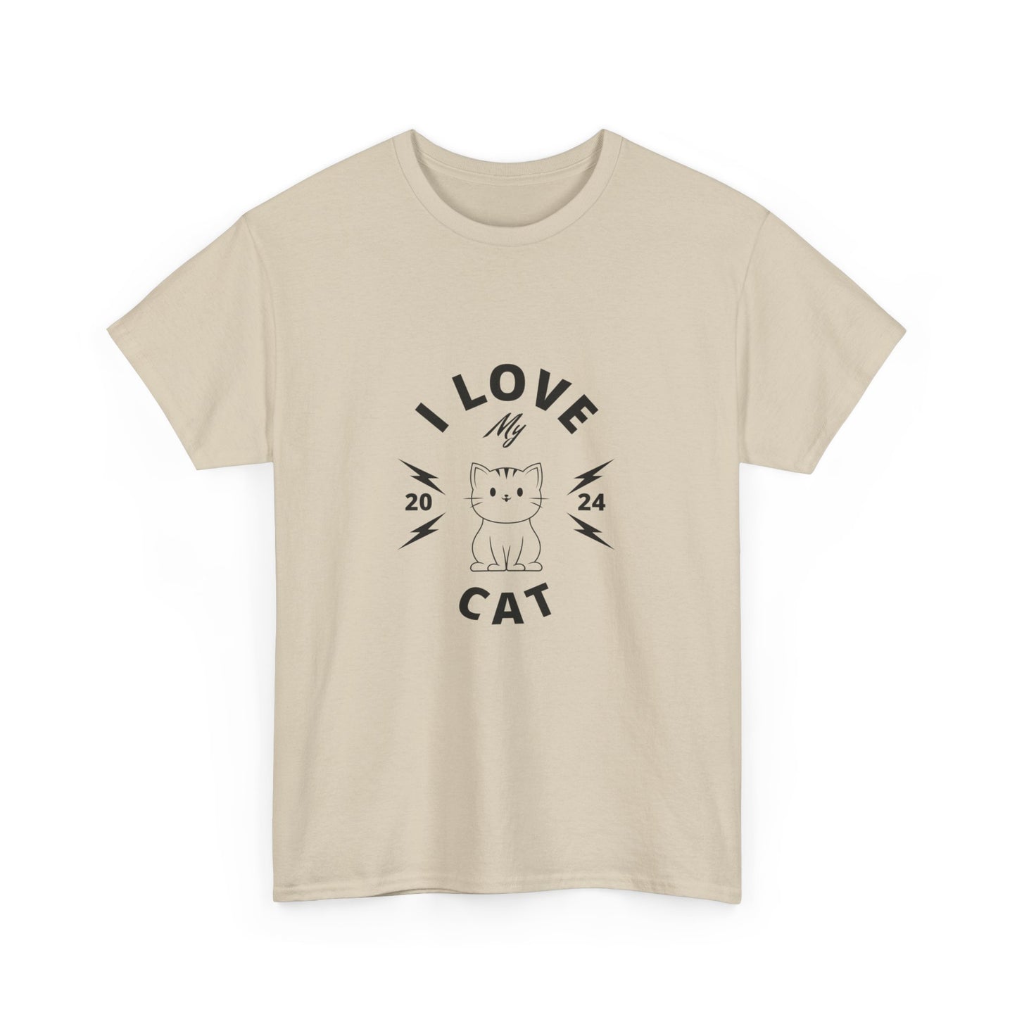 "I love my Cat" Unisex Cotton Tee