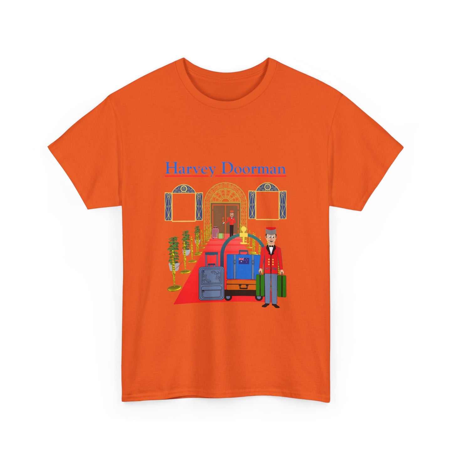 "Harvey doorman" Unisex Cotton Tee