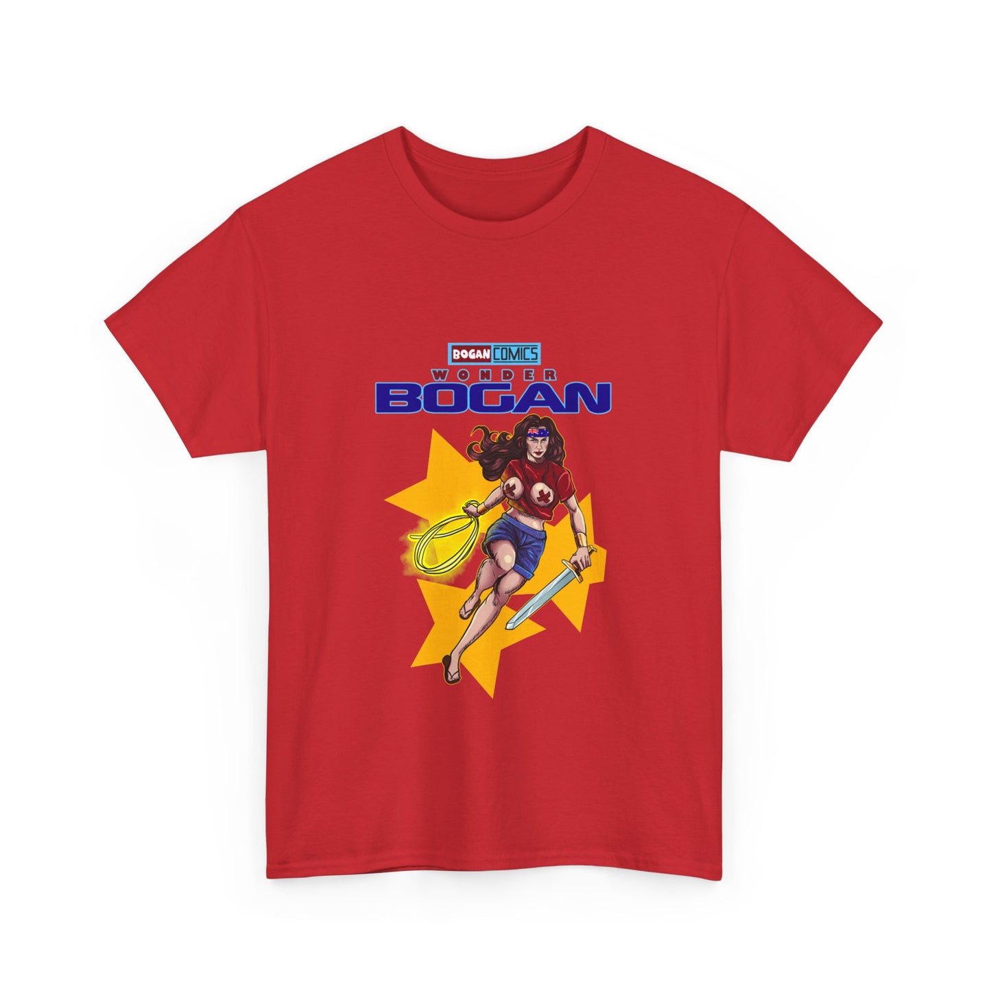 "Wonder bogan" Unisex Cotton Tee