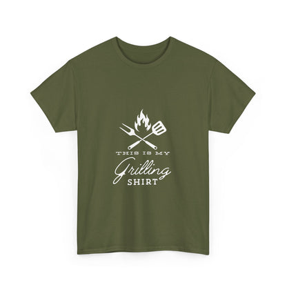 "This is my grilling shirt" Unisex Cotton Tee