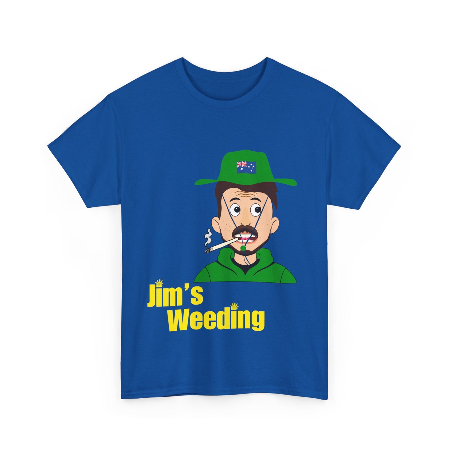 "Jim’s weeding" Unisex Cotton Tee