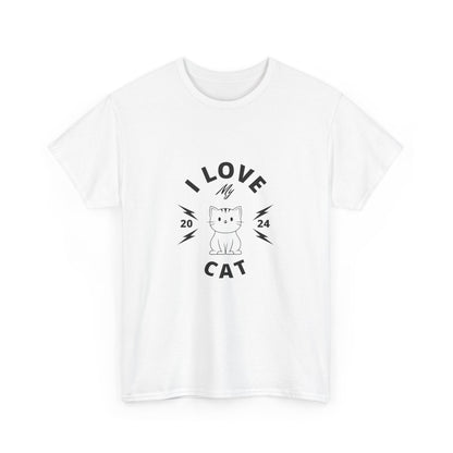 "I love my Cat" Unisex Cotton Tee