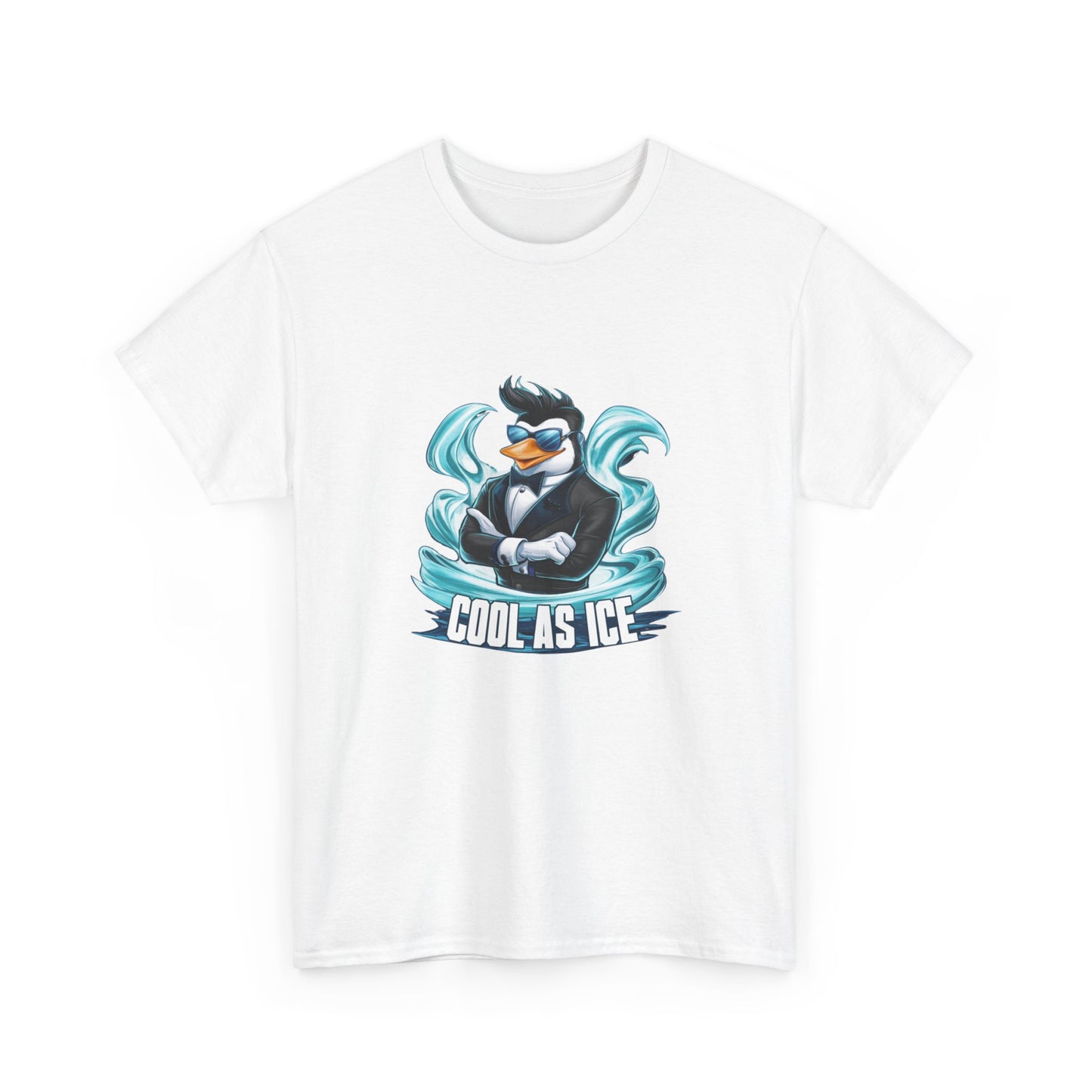 "Cool as ice" Unisex Cotton Tee