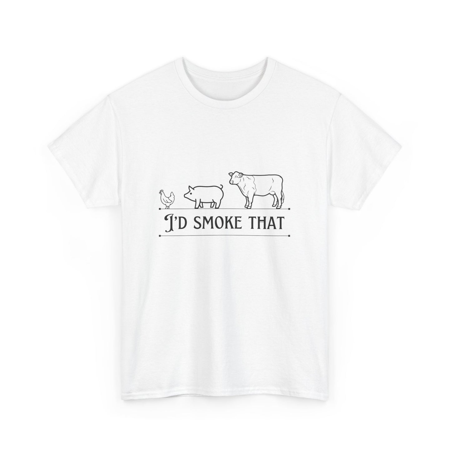 "I’d smoke that" Unisex Cotton Tee