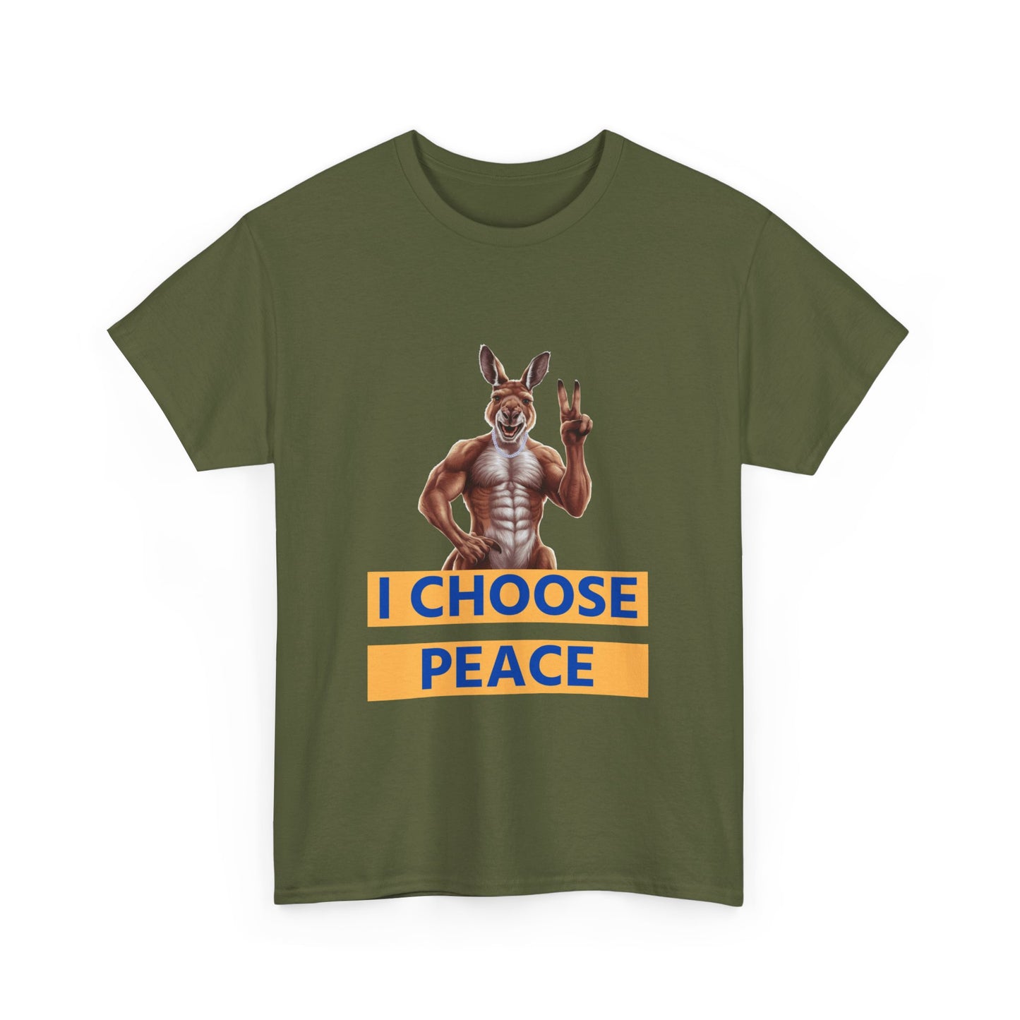 "I choose peace" Unisex Cotton Tee