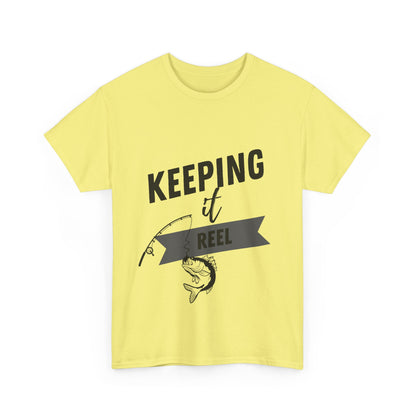 "Keeping it reel" Unisex Cotton Tee