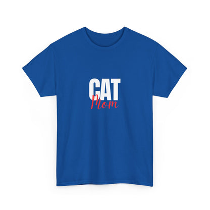 "Cat mom" Unisex Cotton Tee