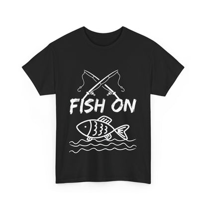 "Fish on" Unisex Cotton Tee