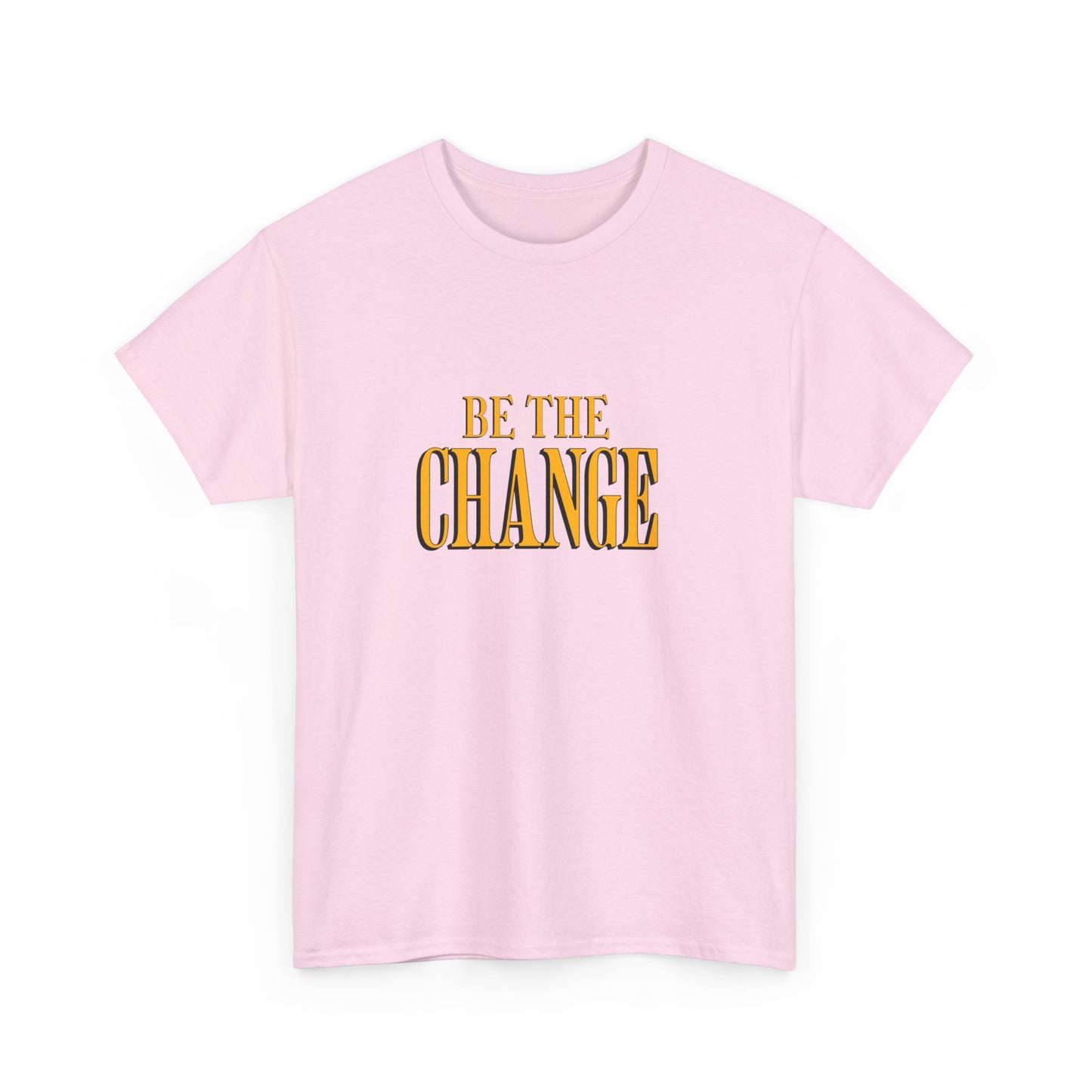 "Be the change" Unisex Cotton Tee