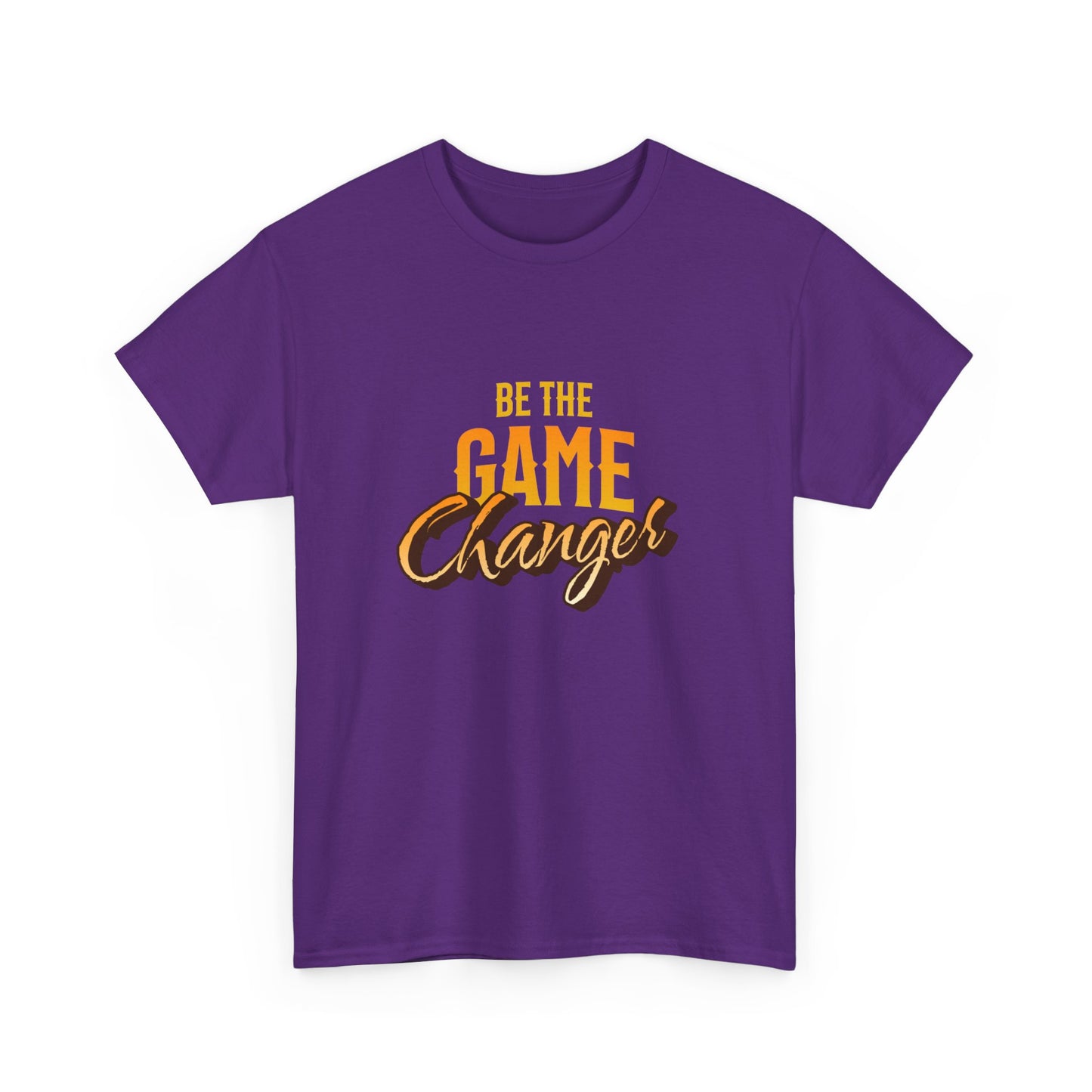 "Be the game changer" Unisex Cotton Tee