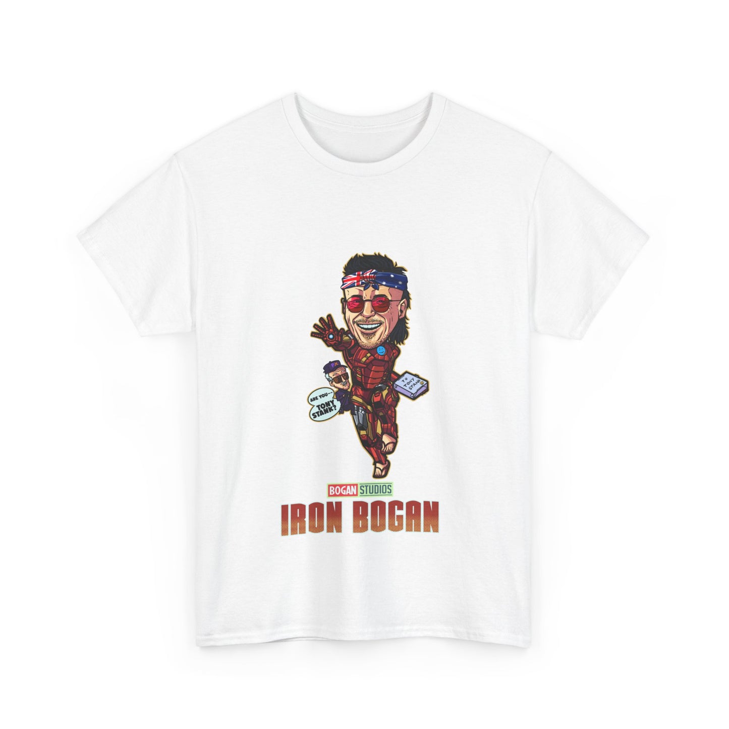 "Iron bogan" Unisex Cotton Tee