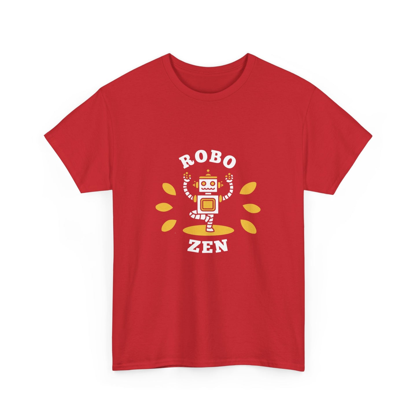 "Robo zen" Unisex Cotton Tee