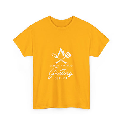 "This is my grilling shirt" Unisex Cotton Tee