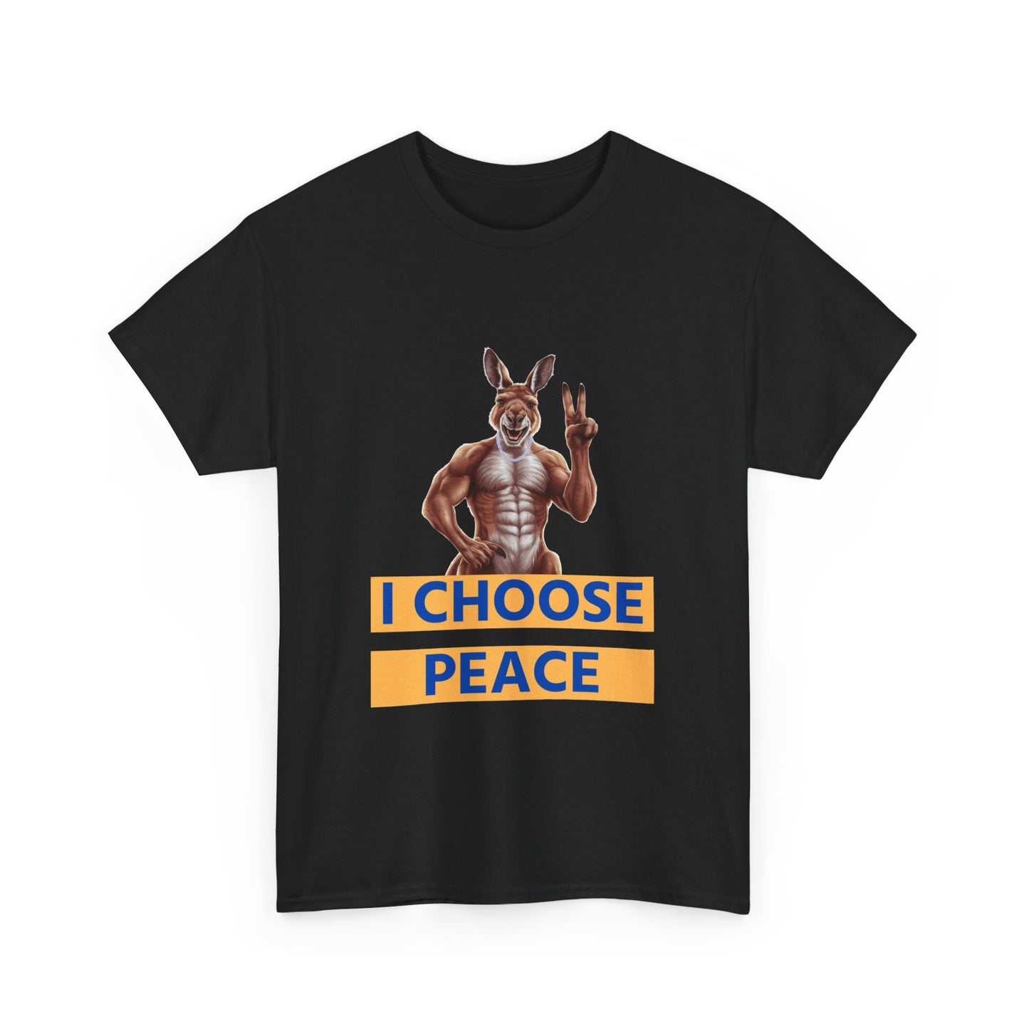 "I choose peace" Unisex Cotton Tee