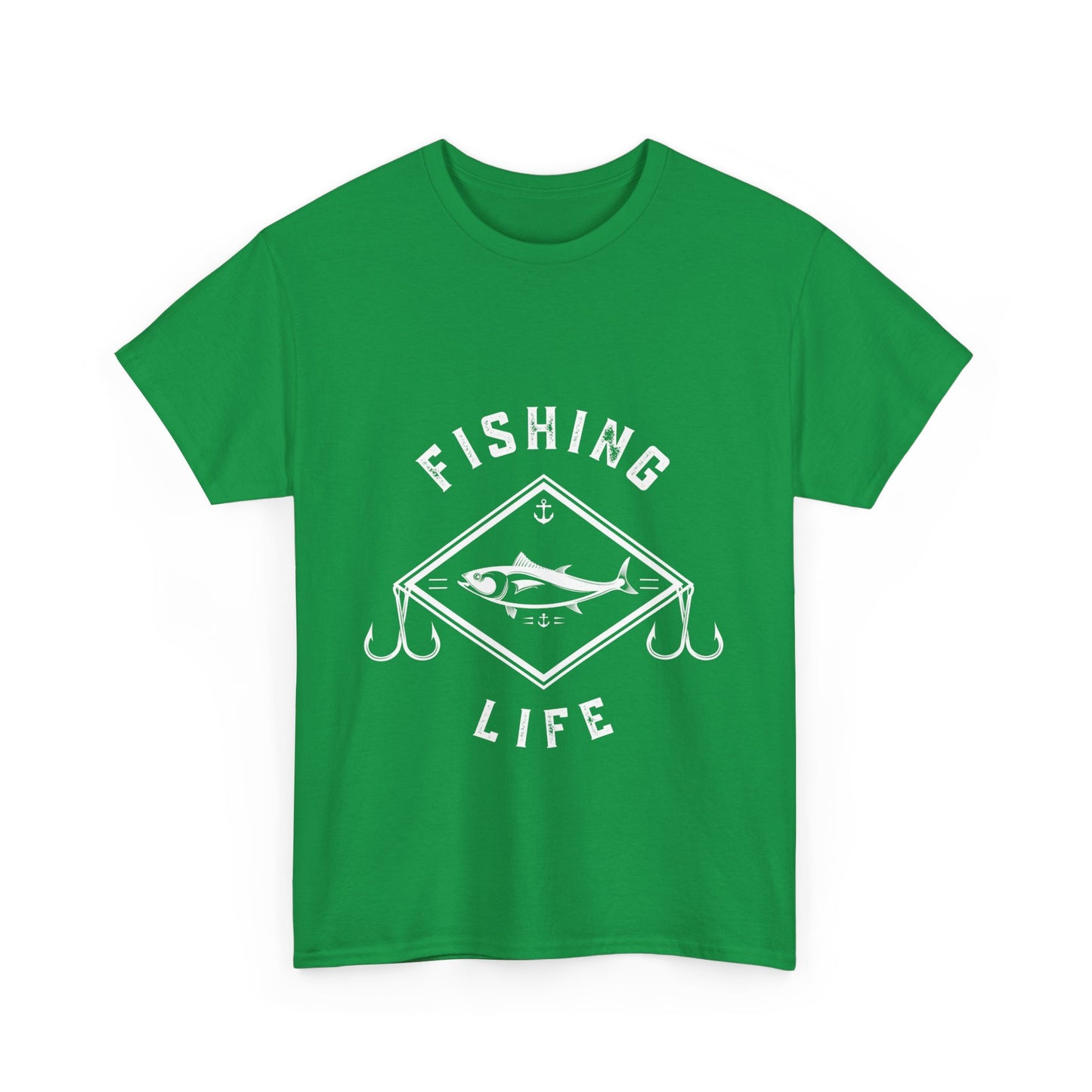 "Fishing life" Unisex Cotton Tee