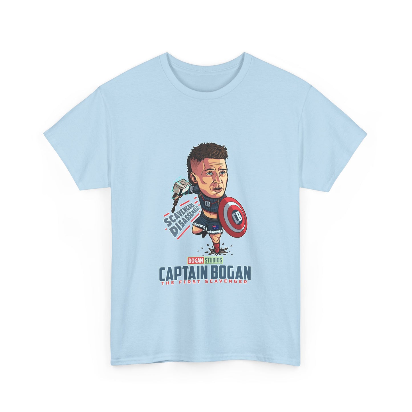 "Captain bogan" Unisex Cotton Tee