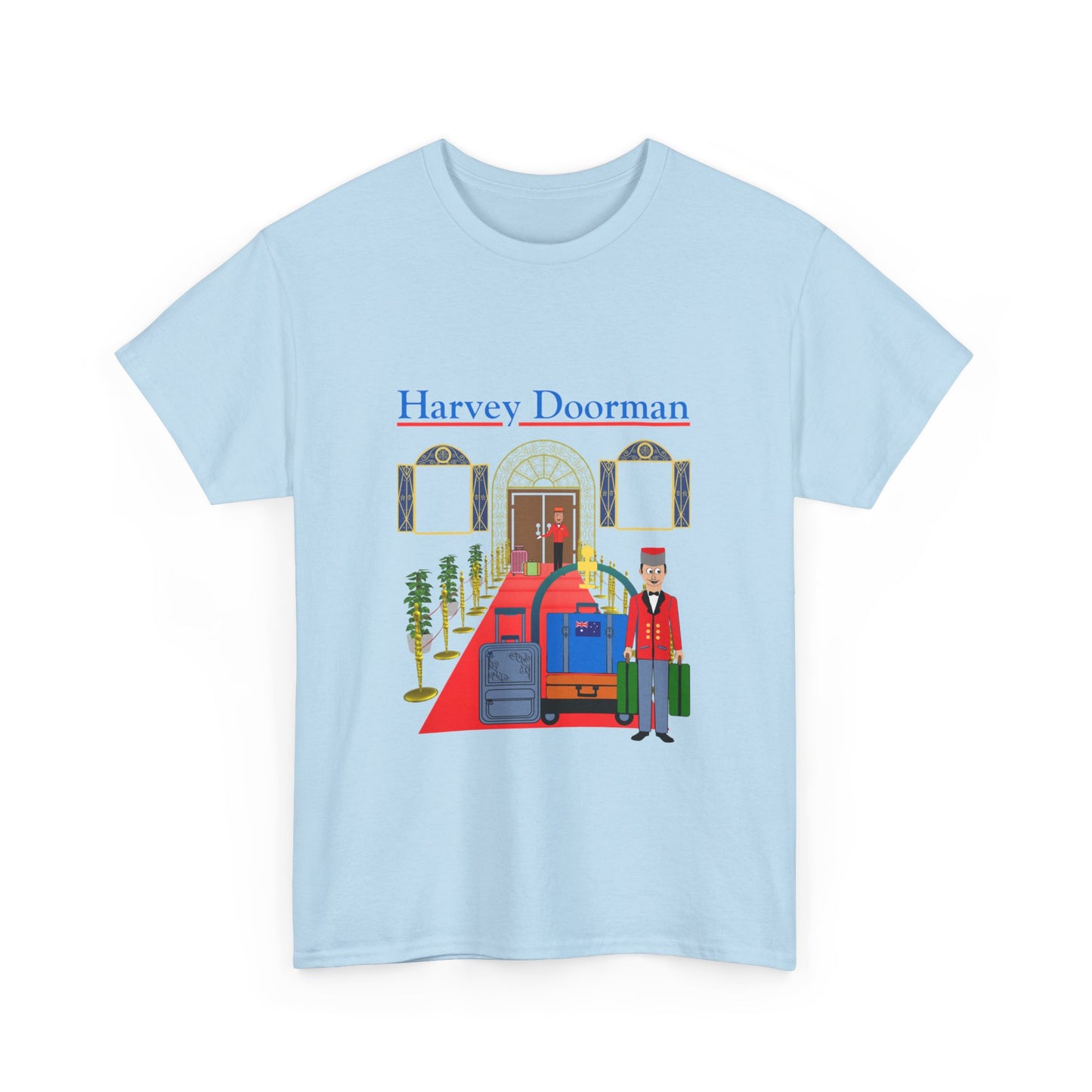 "Harvey doorman" Unisex Cotton Tee