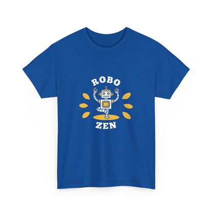 "Robo zen" Unisex Cotton Tee