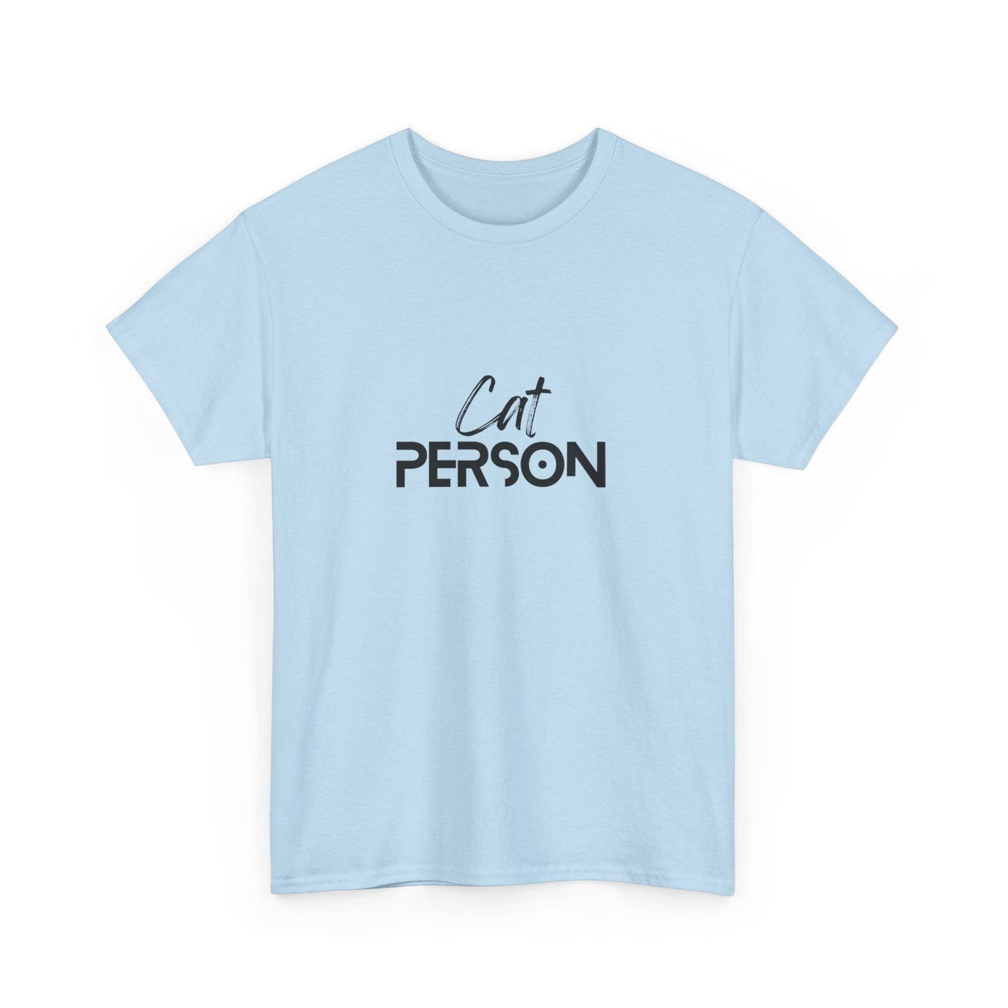 "Cat person" Unisex Cotton Tee