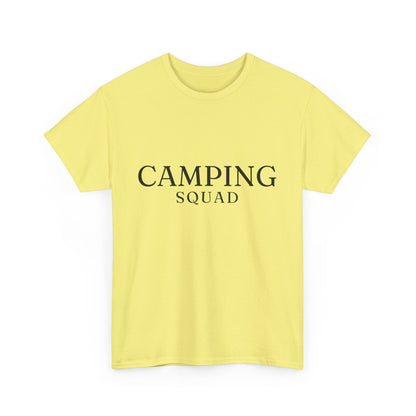 "Camping squad" Unisex Cotton Tee