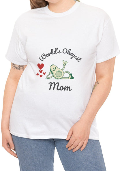 "World's Okayest Mom" Unisex Tee