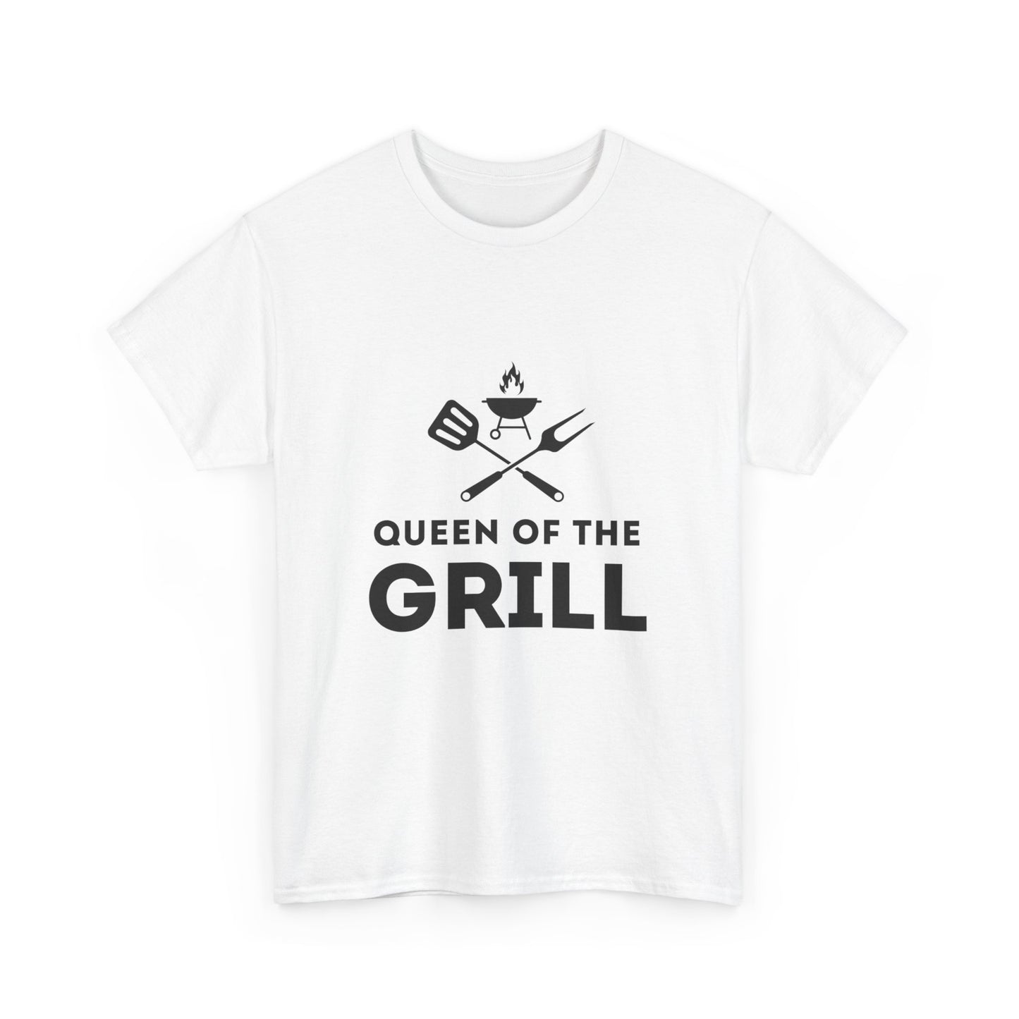 "Queen of the grill" Unisex Cotton Tee