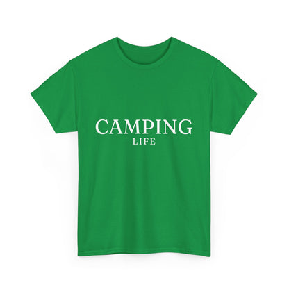 "Camping life" Unisex Cotton Tee