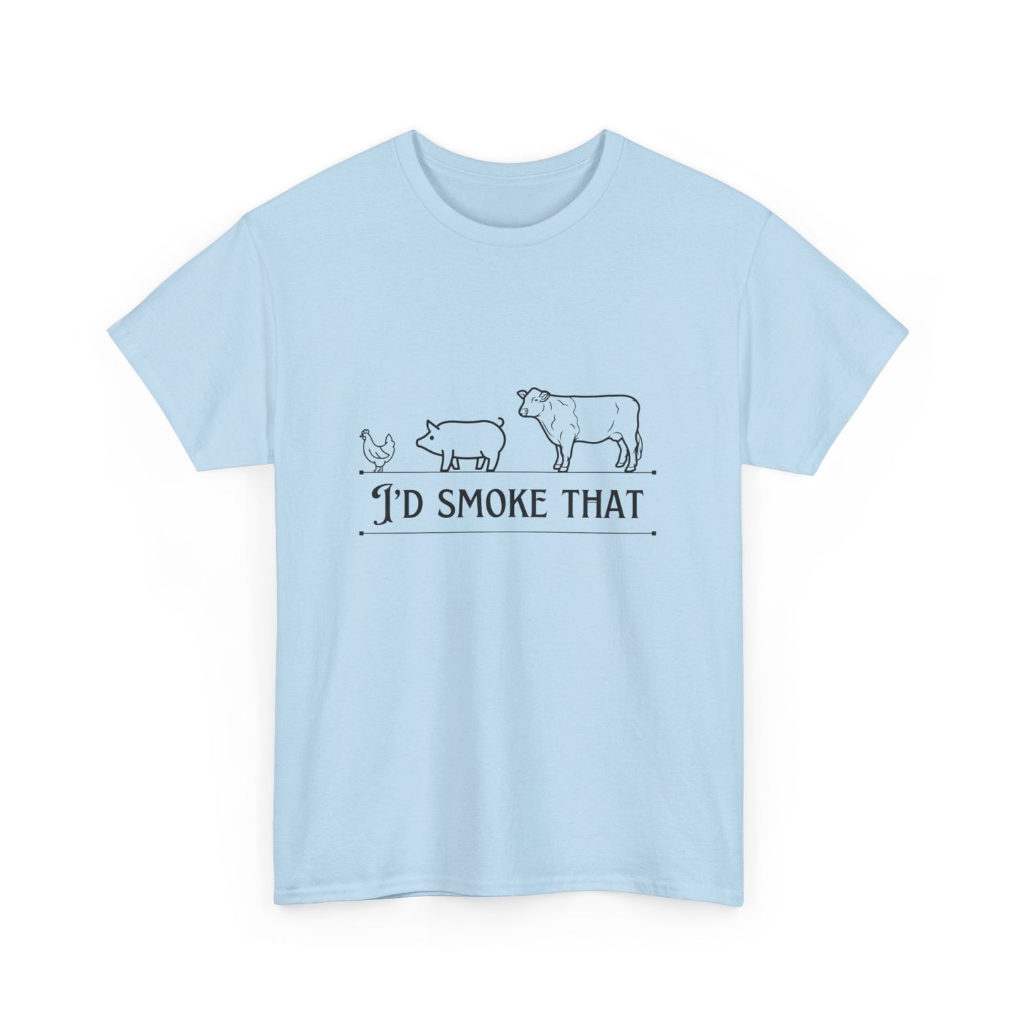 "I’d smoke that" Unisex Cotton Tee