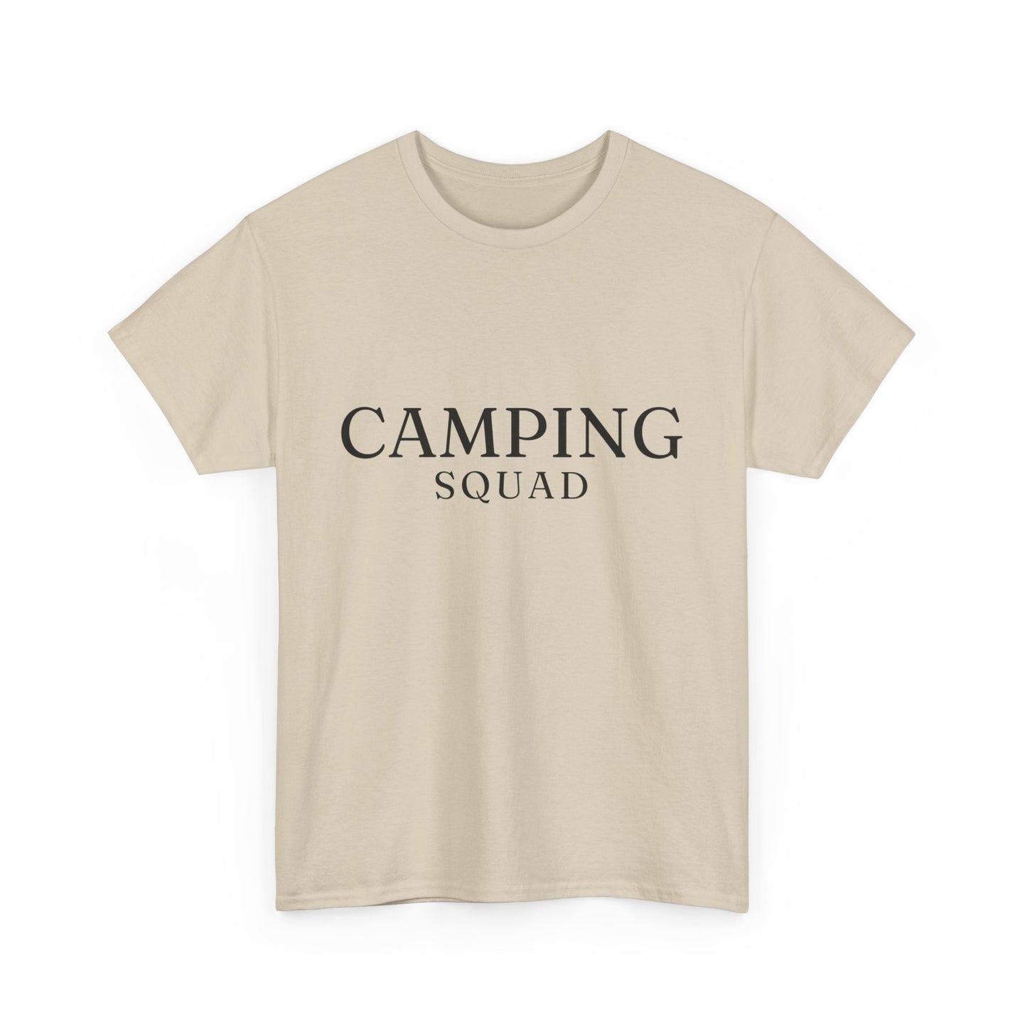 "Camping squad" Unisex Cotton Tee