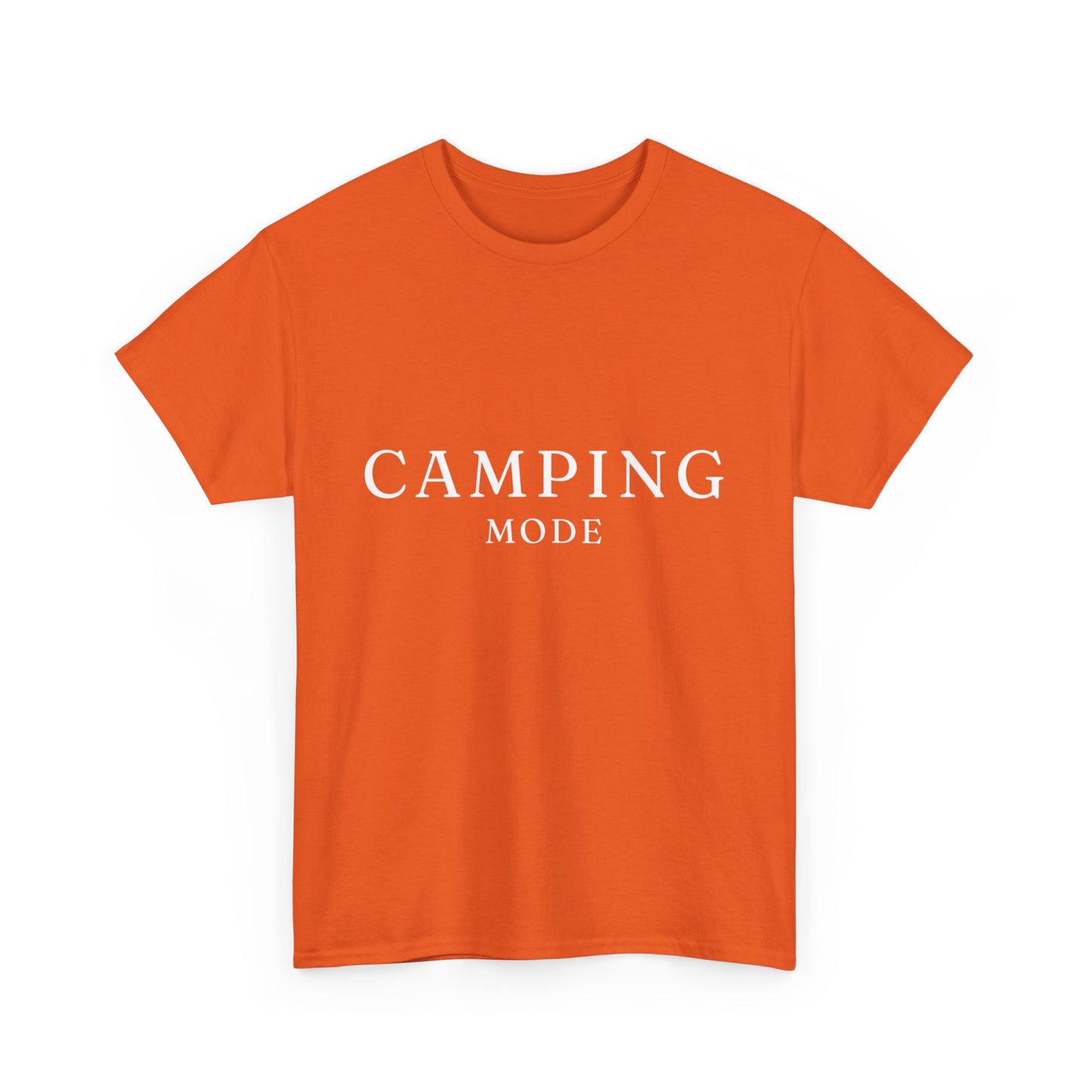 "Camping mode" Unisex Cotton Tee