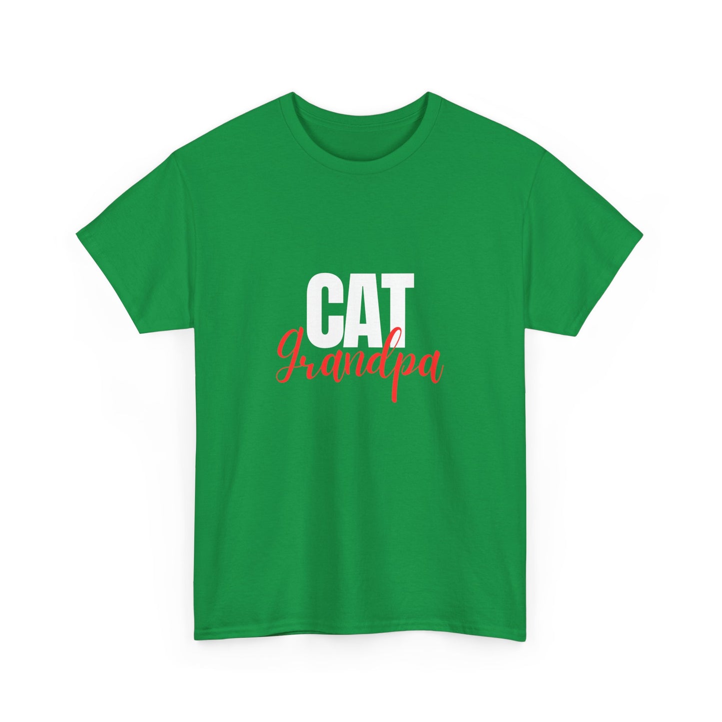 "Cat grandpa" Unisex Cotton Tee