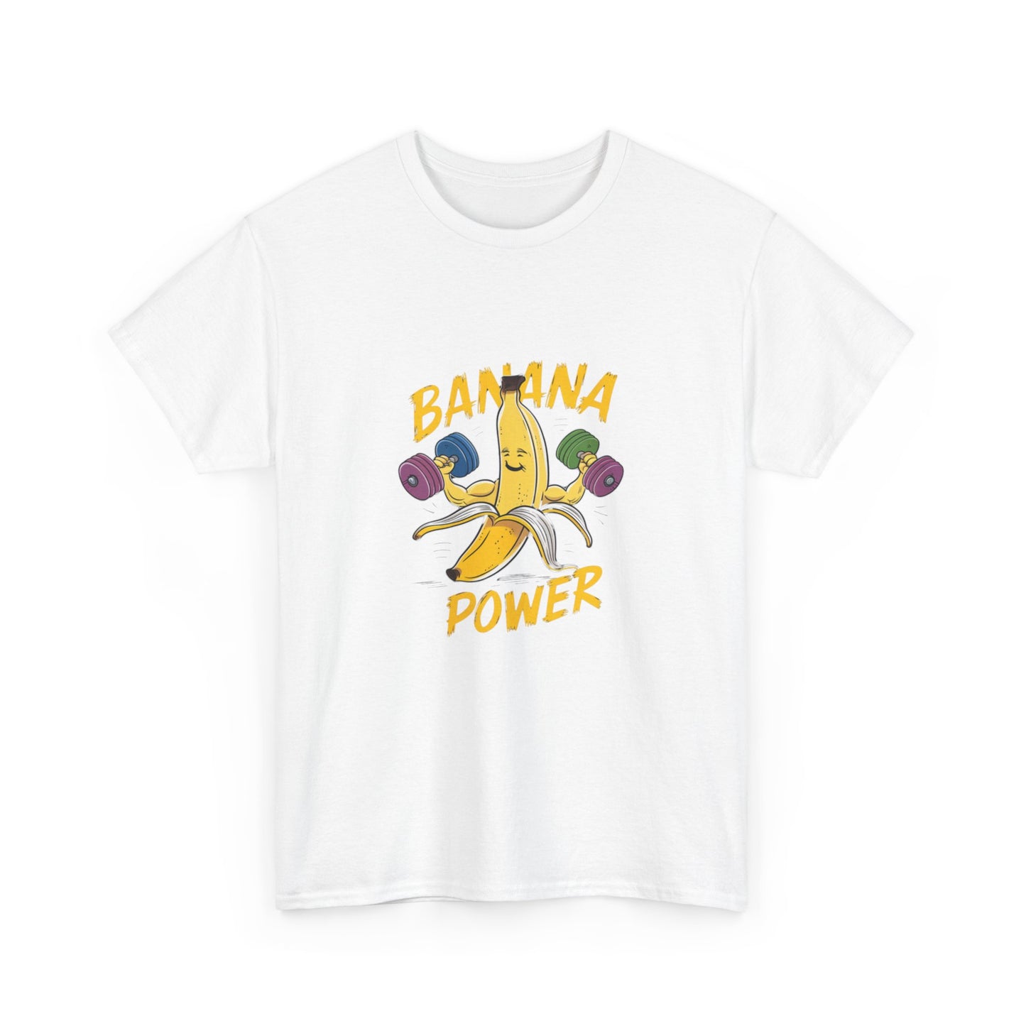 "Banana power" Unisex Cotton Tee