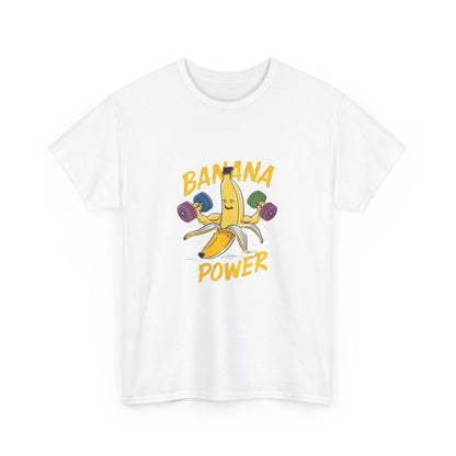 "Banana power" Unisex Cotton Tee