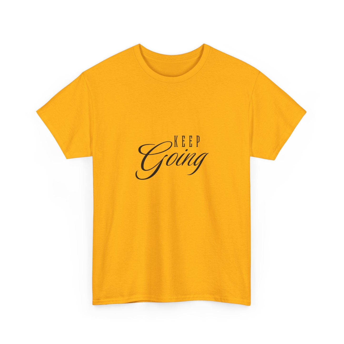 "Keep going" Unisex Cotton Tee