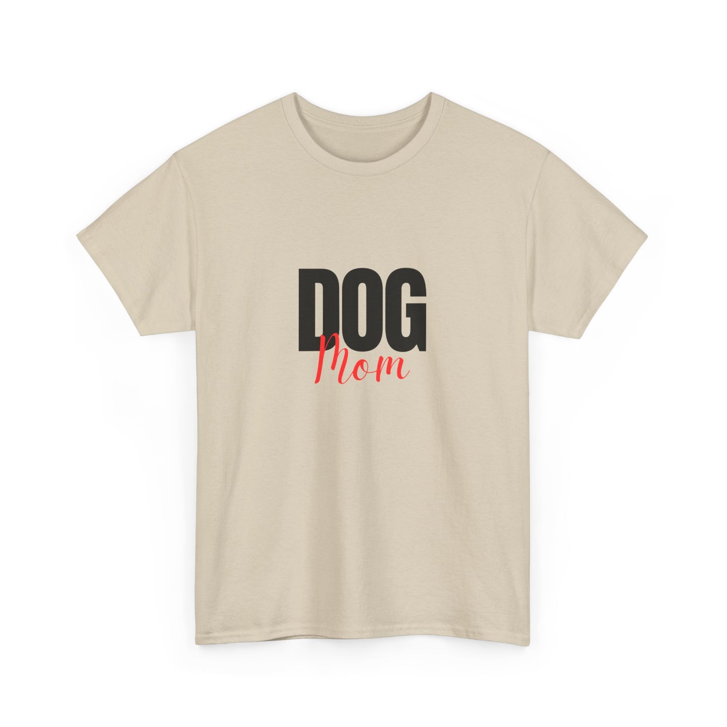 "Dog mom" Unisex Cotton Tee