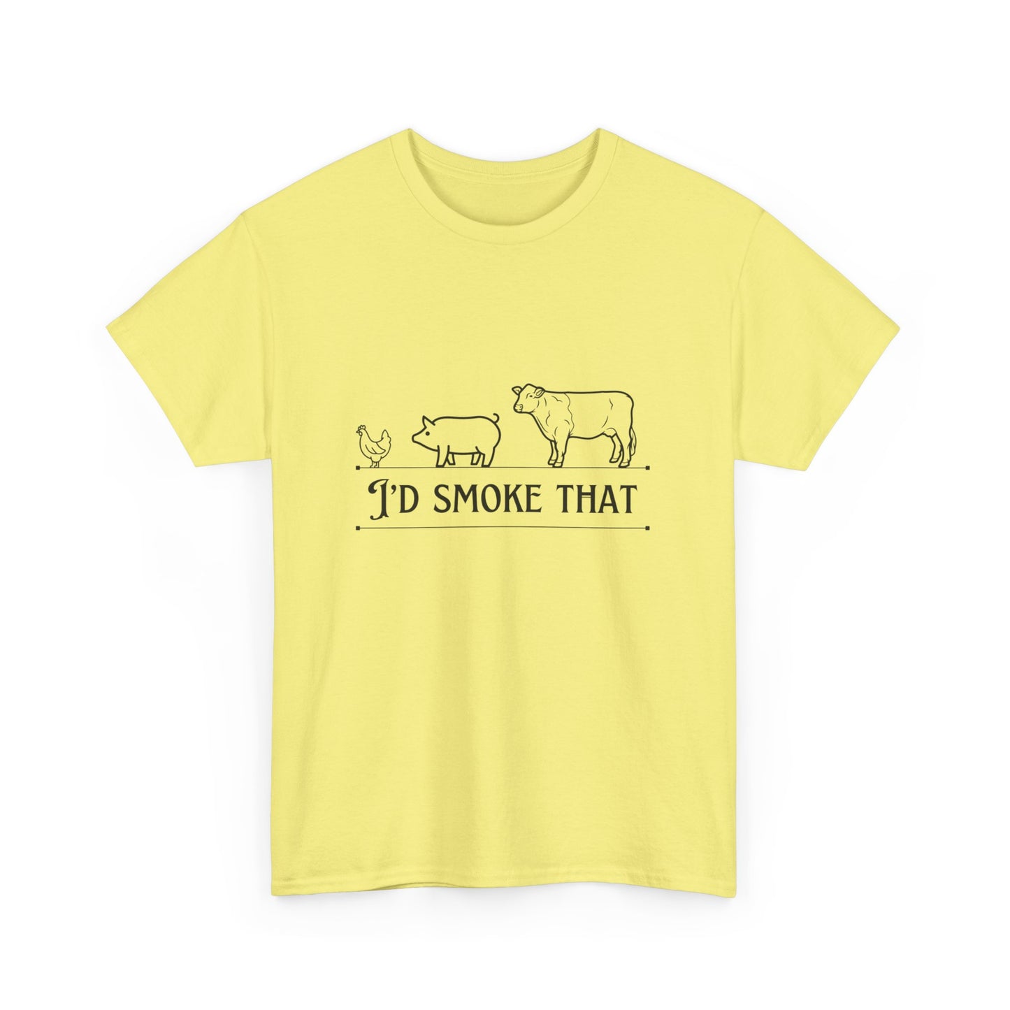 "I’d smoke that" Unisex Cotton Tee