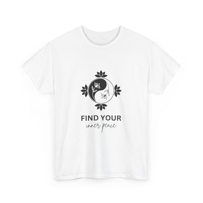 "Find your inner peace" Unisex Cotton Tee