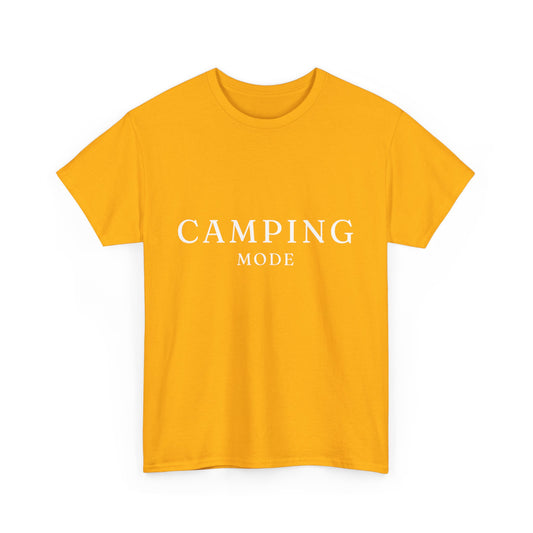 "Camping mode" Unisex Cotton Tee