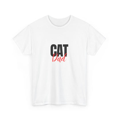 "Cat dad" Unisex Cotton Tee