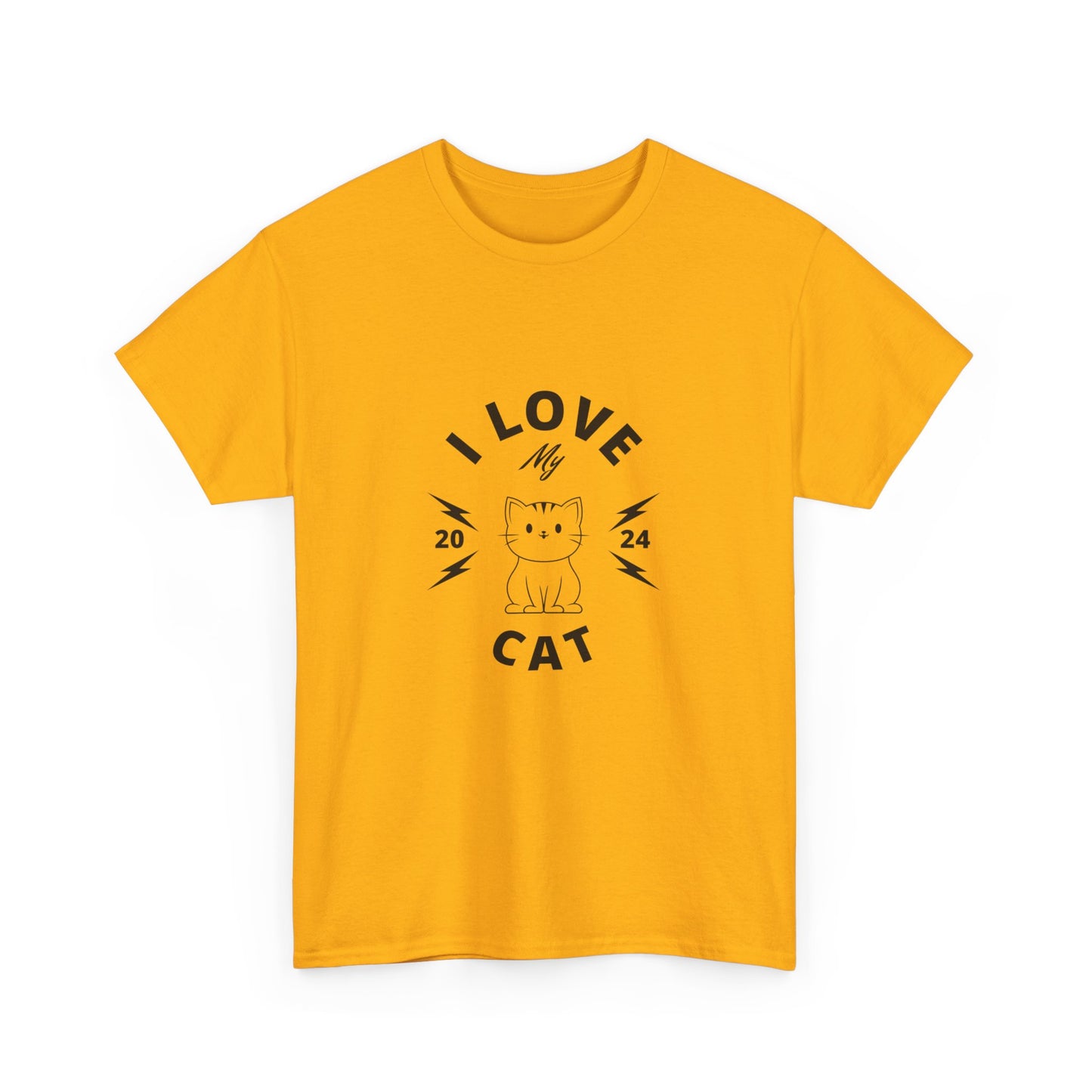 "I love my Cat" Unisex Cotton Tee