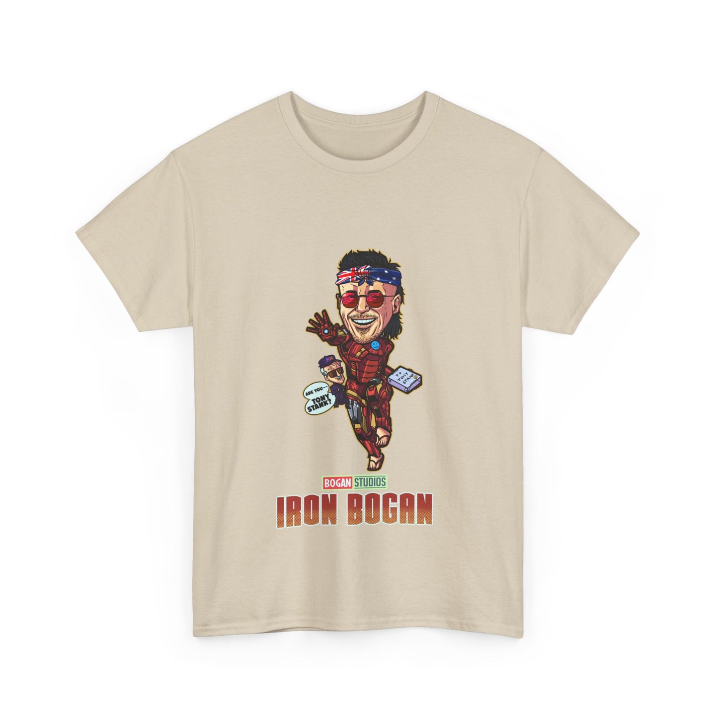 "Iron bogan" Unisex Cotton Tee