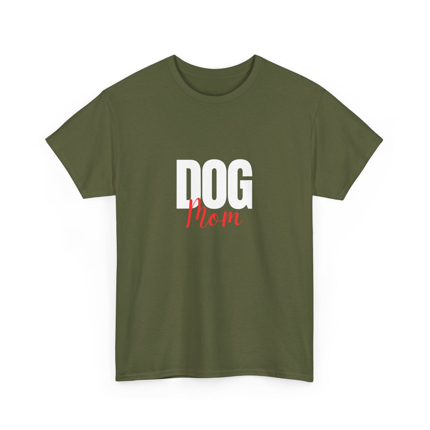 "Dog mom" Unisex Cotton Tee