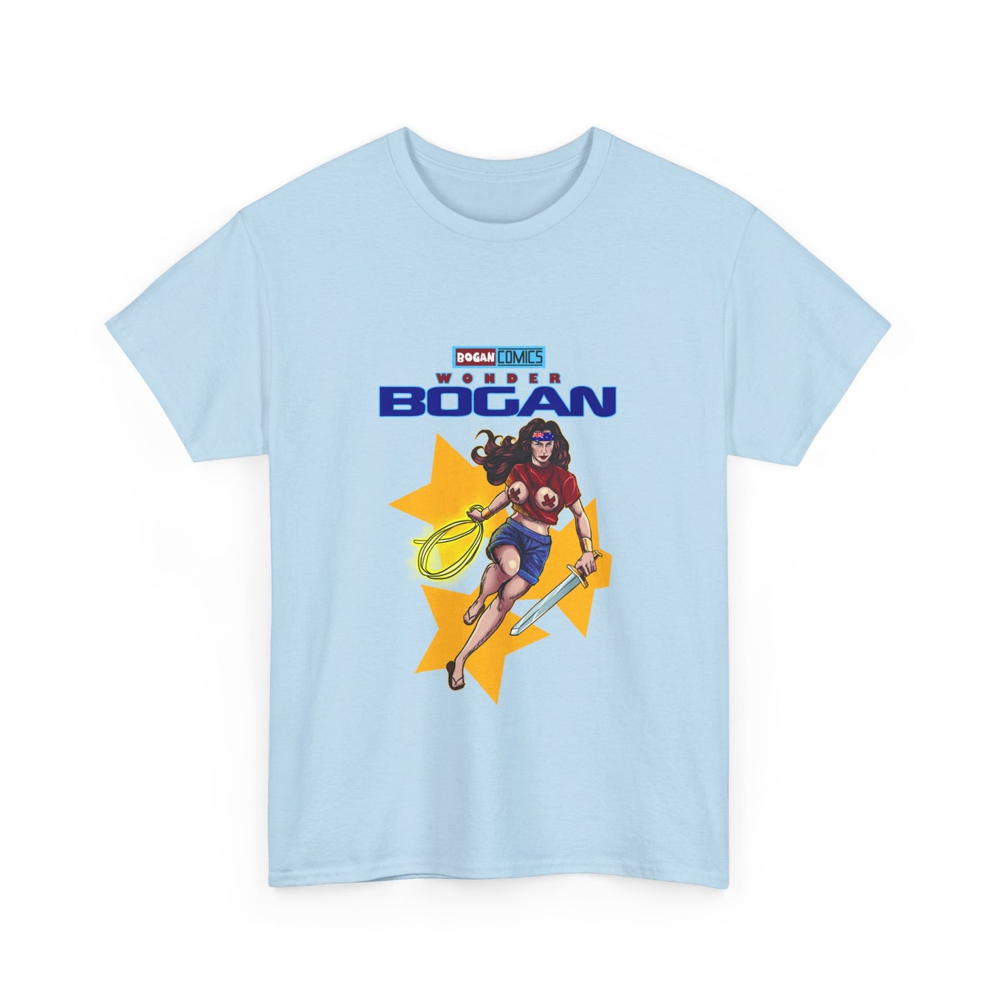 "Wonder bogan" Unisex Cotton Tee