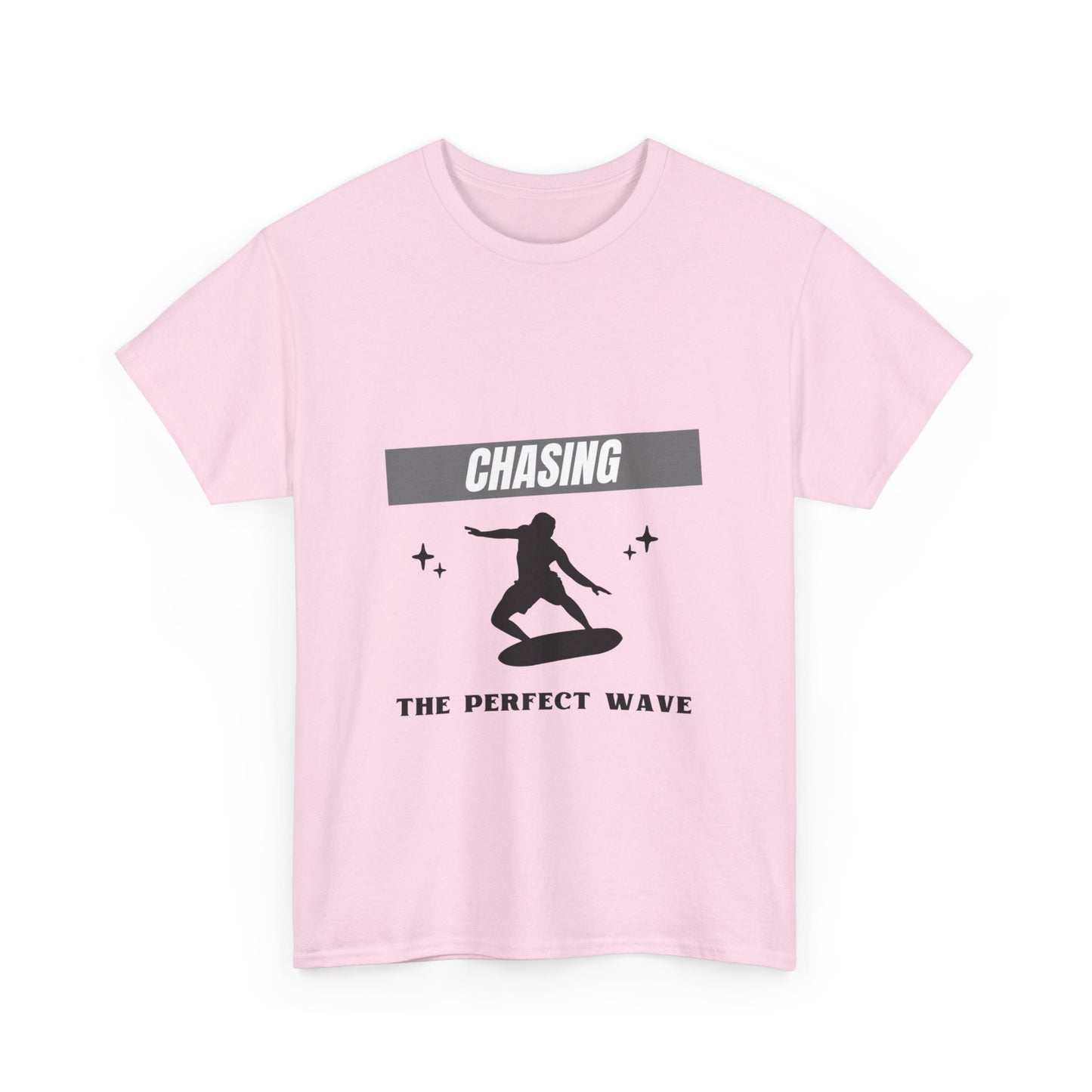 "Chasing the perfect wave." Unisex Cotton Tee