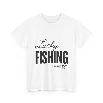 "Lucky fishing shirt" Unisex Cotton Tee