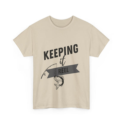 "Keeping it reel" Unisex Cotton Tee