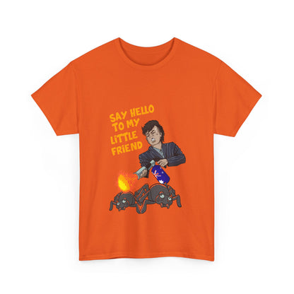 "Say hello to my little friend" Unisex Cotton Tee