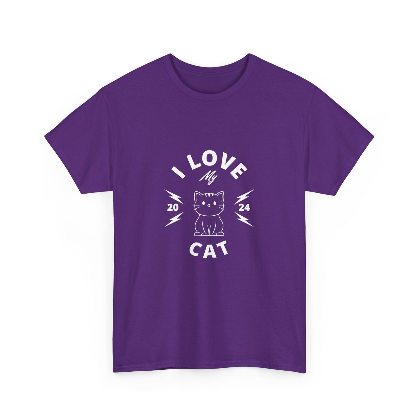 "I love my Cat" Unisex Cotton Tee