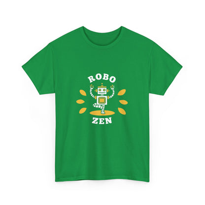 "Robo zen" Unisex Cotton Tee