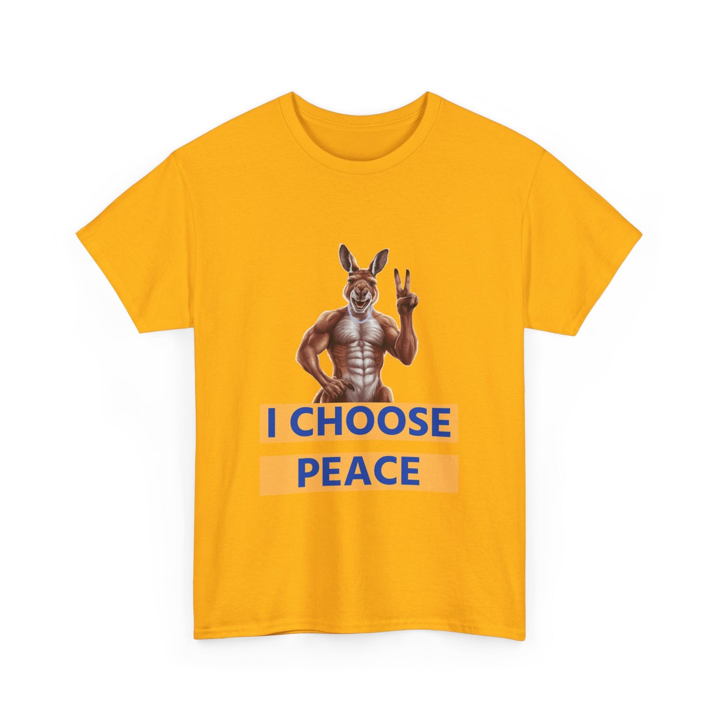 "I choose peace" Unisex Cotton Tee